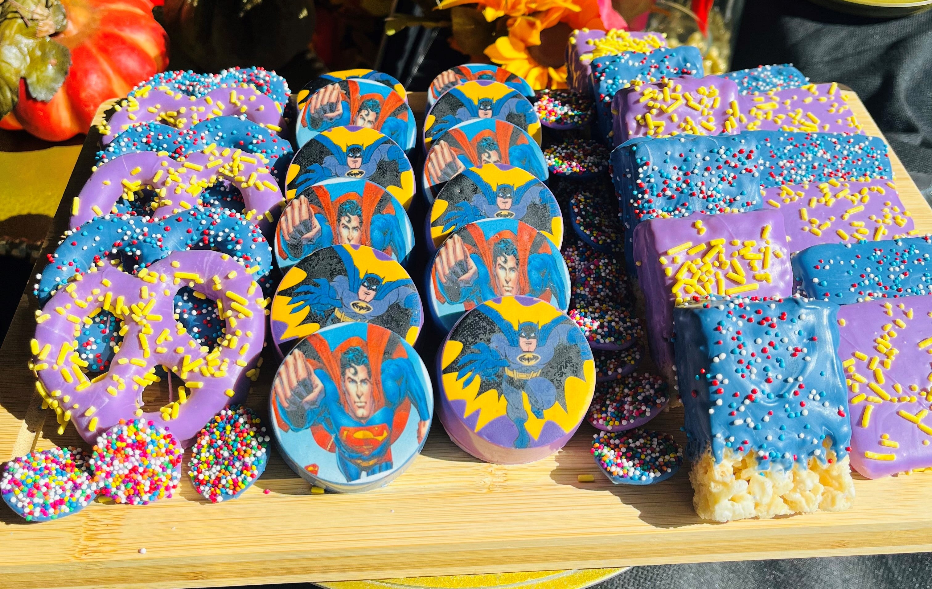 Super Hero Candy & Chocolate Charcuterie Tray – Candylicious of Randolph