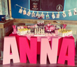 Pink Carnival Candy Table