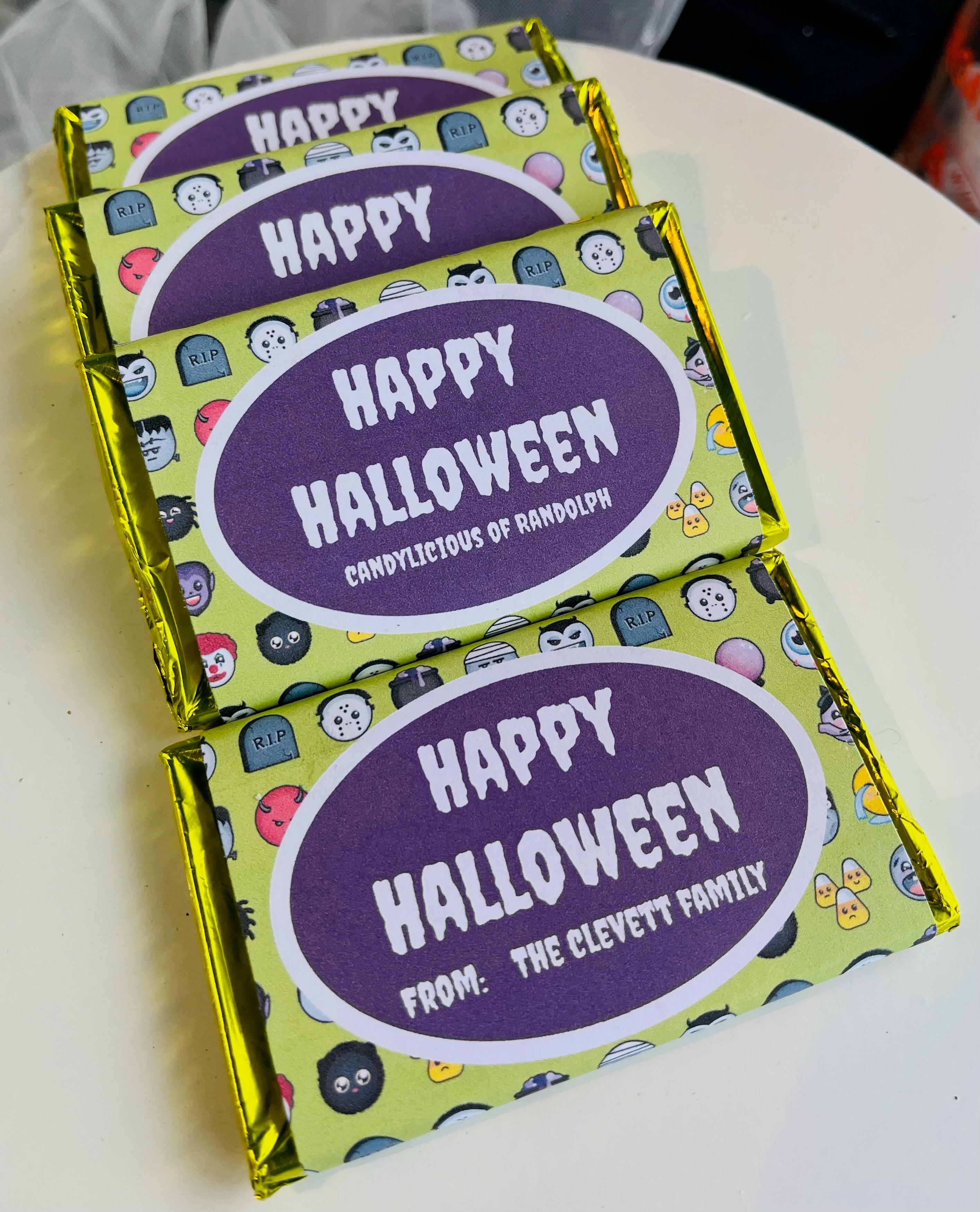 Halloween Milk Chocolate Bars – Candylicious of Randolph