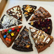 Chocolate Pizza Slices